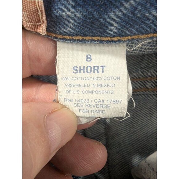 Old Navy Jeans Womens Size 8 Blue Bootcut Just Below Waist 100% Cotton - Picture 13 of 14